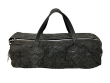 画像をギャラリービューアに読み込む, CHROME HEARTS クロムハーツ ダッフルバッグ スモール セメタリークロスパッチ SV925 デストロイレザー 美品 中古 55353
