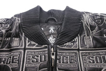 画像をギャラリービューアに読み込む, 極美品 al wissam アルウィッサム ジャケット 総刺繍 SOURCE MAGAZINE レザージャケット 中古 55358