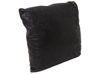 Load image into Gallery viewer, CHROME HEARTS クロムハーツ クッション インテリア CHプラス クロスパッチ ブラック シルバー925 レザー 美品 中古 55363