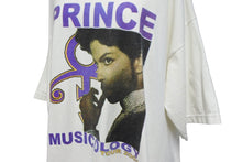 画像をギャラリービューアに読み込む, Prince プリンス MUSICOLOGY TOUR Vintage T-shirt 半袖Ｔシャツ 2004年 ツアー ホワイト コットン 美品 中古 55368