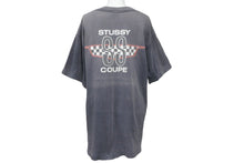 画像をギャラリービューアに読み込む, STUSSY ステューシー ヴィンテージ SS COUPE 半袖Ｔシャツ ブラック トップス ロゴ サイズL 中古 55371