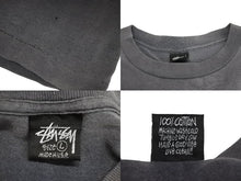 画像をギャラリービューアに読み込む, STUSSY ステューシー ヴィンテージ SS COUPE 半袖Ｔシャツ ブラック トップス ロゴ サイズL 中古 55371