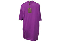 画像をギャラリービューアに読み込む, LOUIS VUITTON ルイヴィトン 半袖Ｔシャツ パープル 13SS モノグラムデザイン RM131M H3JR05JEZ コットン 美品 中古 55388