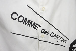 A BATHING APE アベイシングエイプ COMME des GARÇONS コムデギャルソン 長袖シャツ ホワイト 001SHG721909X 良品 中古 55392