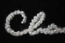 画像をギャラリービューアに読み込む, 極美品 CHANEL シャネル ニットキャップ ニット帽 帽子 ユニセックス ロゴ パール カシミヤ ブラック 中古 55782