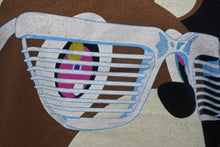 画像をギャラリービューアに読み込む, KANYE WESTｘ村上隆 カニエウエスト 半袖Ｔシャツ 熊 glow in the dark tour ヴィンテージ 2008 サイズS 良品 中古 55404