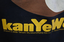画像をギャラリービューアに読み込む, KANYE WESTｘ村上隆 カニエウエスト 半袖Ｔシャツ 熊 glow in the dark tour ヴィンテージ 2008 サイズS 良品 中古 55404