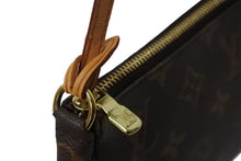 画像をギャラリービューアに読み込む, LOUIS VUITTON ルイヴィトン ハンドバッグ ポシェットアクセソワール M51980 モノグラム ゴールド金具 美品 中古 55406