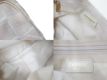画像をギャラリービューアに読み込む, CHANEL シャネル ハンドバッグ ニュートラベルライン ココマーク 8番台 ピンク ナイロン ゴールド金具 良品 中古 55411