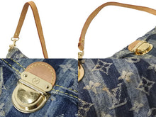 Load image into Gallery viewer, LOUIS VUITTON ルイヴィトン ショルダーバッグ モノグラム デニム ミニプリーティ レイエ ハンドポーチ M95333 美品 中古 55412