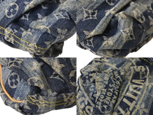 Load image into Gallery viewer, LOUIS VUITTON ルイヴィトン ショルダーバッグ モノグラム デニム ミニプリーティ レイエ ハンドポーチ M95333 美品 中古 55412