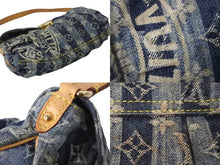Load image into Gallery viewer, LOUIS VUITTON ルイヴィトン ショルダーバッグ モノグラム デニム ミニプリーティ レイエ ハンドポーチ M95333 美品 中古 55412