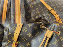 画像をギャラリービューアに読み込む, LOUIS VUITTON ルイヴィトン リュック トリオ・バックパック モノグラム ヴァージル M44658 ゴールド金具 美品 中古 55413