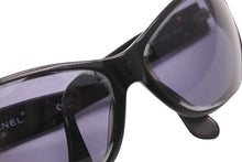 画像をギャラリービューアに読み込む, CHANEL シャネル サングラス アイウェア ココマーク ブラック 04155 美品 中古 55415