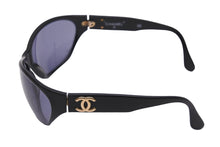 画像をギャラリービューアに読み込む, CHANEL シャネル サングラス アイウェア ココマーク ブラック 04155 美品 中古 55415