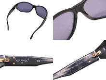 画像をギャラリービューアに読み込む, CHANEL シャネル サングラス アイウェア ココマーク ブラック 04155 美品 中古 55415