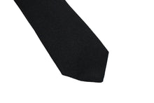 画像をギャラリービューアに読み込む, YVES SAINT LAURENT イヴサンローラン シグネチャー イブニングスキニータイ ネクタイ 7200953Y0431000 美品 中古 55417