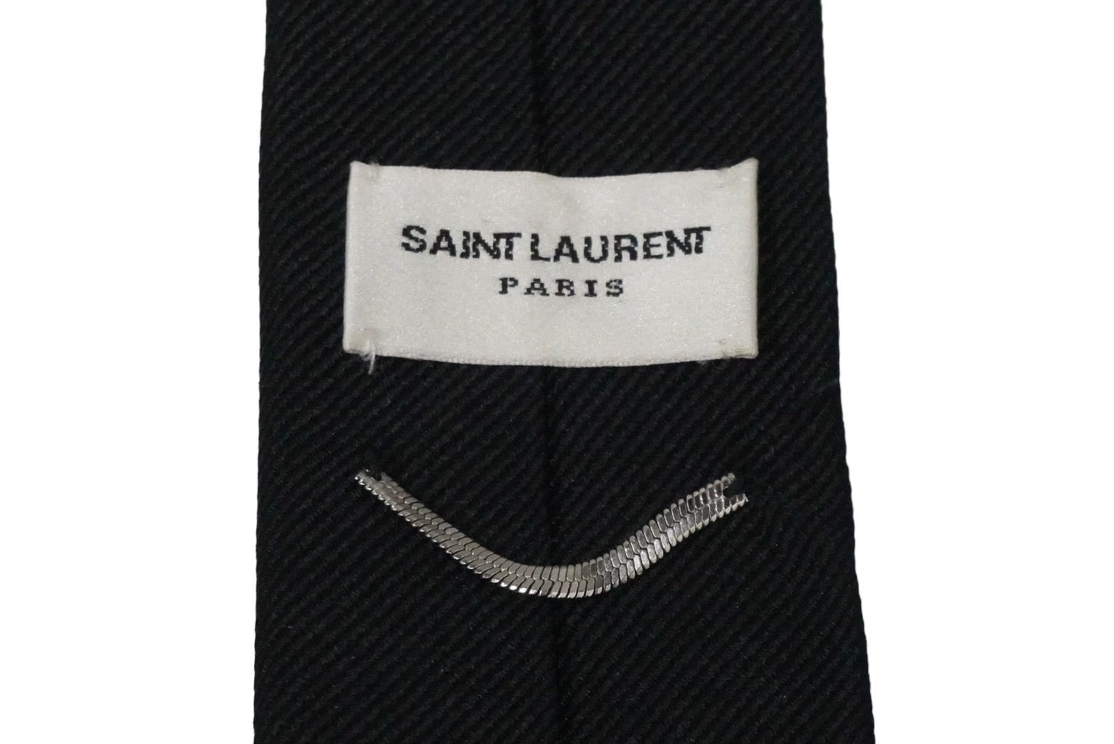 YVES SAINT LAURENT イヴサンローラン シグネチャー イブニングスキニータイ ネクタイ 7200953Y0431000 美品 中古  55417 – Casanova Vintage