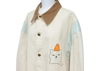 画像をギャラリービューアに読み込む, 極美品 GUCCI グッチ ジャケット 23AW アニマル プリント ベージュ コットン サイズ48 737636 XDCE8 中古 55420