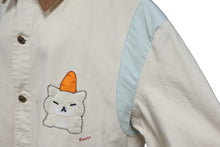 画像をギャラリービューアに読み込む, 極美品 GUCCI グッチ ジャケット 23AW アニマル プリント ベージュ コットン サイズ48 737636 XDCE8 中古 55420