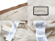 画像をギャラリービューアに読み込む, 極美品 GUCCI グッチ ジャケット 23AW アニマル プリント ベージュ コットン サイズ48 737636 XDCE8 中古 55420
