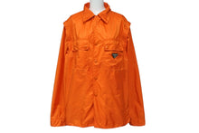 Load image into Gallery viewer, PRADA プラダ ブルゾン ベスト ナイロンジャケット 2WAY オレンジ サイズM SC560 S212 1WQ9 美品 中古 55421