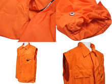 Load image into Gallery viewer, PRADA プラダ ブルゾン ベスト ナイロンジャケット 2WAY オレンジ サイズM SC560 S212 1WQ9 美品 中古 55421