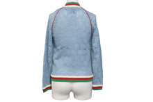 画像をギャラリービューアに読み込む, 新品同様 GUCCI グッチ ジャケット トラックジャケット レース ブルー サイズ 12 542998 ZB421 中古 55422
