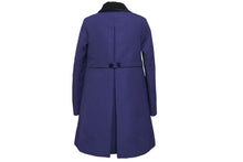 画像をギャラリービューアに読み込む, 極美品 GUCCI グッチ ダブルブレスト コート ネイビー レーヨン ウール ポリエステル サイズ 12 638144 ZAF6C 中古 55423