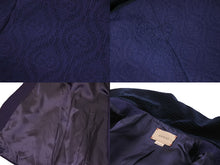 画像をギャラリービューアに読み込む, 極美品 GUCCI グッチ ダブルブレスト コート ネイビー レーヨン ウール ポリエステル サイズ 12 638144 ZAF6C 中古 55423