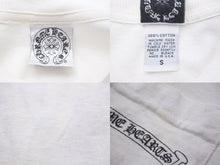 画像をギャラリービューアに読み込む, CHROME HEARTS クロムハーツ 半袖 Ｔシャツ マックスフィールドダガーバックプリントサイズ S ホワイト 良品 中古 55427