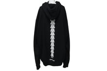 Load image into Gallery viewer, CHROME HEARTS クロムハーツ パーカー タイヤトラック セメタリークロス ブラック XL 2212-304-4017 美品 中古 55428