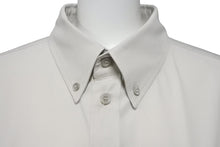 画像をギャラリービューアに読み込む, 極美品 BALENCIAGA バレンシアガ 21AW バーコードロゴ オーバーサイズ 長袖シャツ グレー 662982 サイズ38 中古 55433