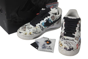 NIKE ナイキ スニーカー AIR FORCE 1 PARA-NOISE ×PEACEMINUSONE ピースマイナスワン 28.0 dd3223-100 良品 中古 55440