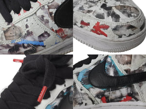 NIKE ナイキ スニーカー AIR FORCE 1 PARA-NOISE ×PEACEMINUSONE ピースマイナスワン 28.0 dd3223-100 良品 中古 55440