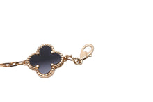Load image into Gallery viewer, 極美品 Van Cleef &amp; Arpels ヴァンクリーフ＆アーペル ブレスレット ヴィンテージアルハンブラ オニキス VCARA41300 55449 中古 正規品
