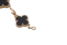 Load image into Gallery viewer, 極美品 Van Cleef &amp; Arpels ヴァンクリーフ＆アーペル ブレスレット ヴィンテージアルハンブラ オニキス VCARA41300 55449 中古 正規品