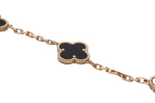 Load image into Gallery viewer, 極美品 Van Cleef &amp; Arpels ヴァンクリーフ＆アーペル ブレスレット ヴィンテージアルハンブラ オニキス VCARA41300 55449 中古 正規品