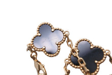 Load image into Gallery viewer, 極美品 Van Cleef &amp; Arpels ヴァンクリーフ＆アーペル ブレスレット ヴィンテージアルハンブラ オニキス VCARA41300 55449 中古 正規品