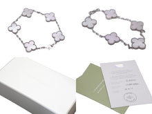 Load image into Gallery viewer, 新品未使用 Van Cleef &amp; Arpels ヴァンクリーフ＆アーペル ブレスレット ヴィンテージアルハンブラ シェル VCARF48400 55451 中古 正規品