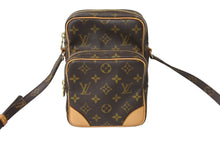 Load image into Gallery viewer, LOUIS VUITTON ルイヴィトン ショルダーバッグ アマゾン ポシェット M45236 PVC レザー ブラウン ゴールド金具 美品 中古 55454