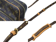 Load image into Gallery viewer, LOUIS VUITTON ルイヴィトン ショルダーバッグ アマゾン ポシェット M45236 PVC レザー ブラウン ゴールド金具 美品 中古 55454