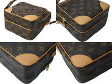 Load image into Gallery viewer, LOUIS VUITTON ルイヴィトン ショルダーバッグ アマゾン ポシェット M45236 PVC レザー ブラウン ゴールド金具 美品 中古 55454