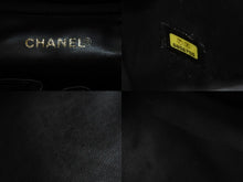 画像をギャラリービューアに読み込む, CHANEL シャネル ハンドバッグ 縦長バニティバック ココマーク キャビアスキン 6番台 ブラック ゴールド金具 美品 中古 55455