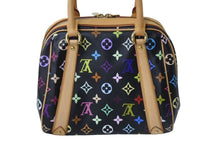 Load image into Gallery viewer, LOUIS VUITTON ルイヴィトン モノグラムマルチカラー プリシラ ハンドバッグ ノワール ブラック M40097 美品 中古 55460