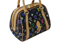 Load image into Gallery viewer, LOUIS VUITTON ルイヴィトン モノグラムマルチカラー プリシラ ハンドバッグ ノワール ブラック M40097 美品 中古 55460