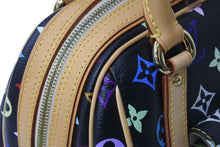 Load image into Gallery viewer, LOUIS VUITTON ルイヴィトン モノグラムマルチカラー プリシラ ハンドバッグ ノワール ブラック M40097 美品 中古 55460