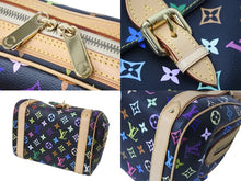 Load image into Gallery viewer, LOUIS VUITTON ルイヴィトン モノグラムマルチカラー プリシラ ハンドバッグ ノワール ブラック M40097 美品 中古 55460