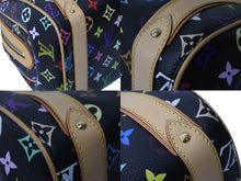 Load image into Gallery viewer, LOUIS VUITTON ルイヴィトン モノグラムマルチカラー プリシラ ハンドバッグ ノワール ブラック M40097 美品 中古 55460