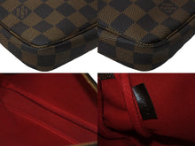 画像をギャラリービューアに読み込む, 新品同様 LOUIS VUITTON ルイ・ヴィトン ダミエ ポシェットアクセソワール ポーチ アクセサリーポーチ ブラウン N51985 中古 55461